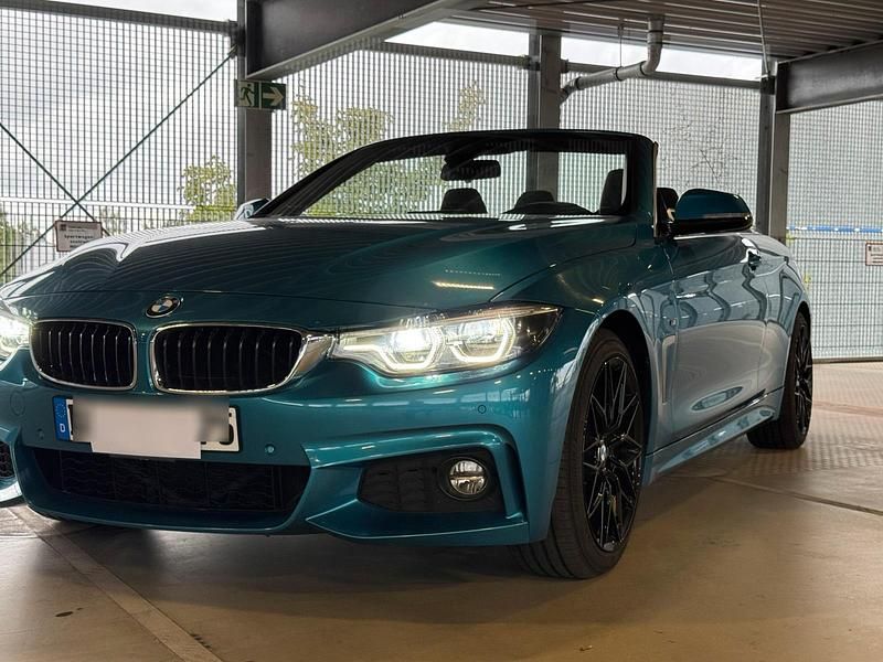Blau Gebraucht 2018 BMW 420 M Sport Cabrio | 28.950 € (Etwas zu teuer) - Bild 1/4