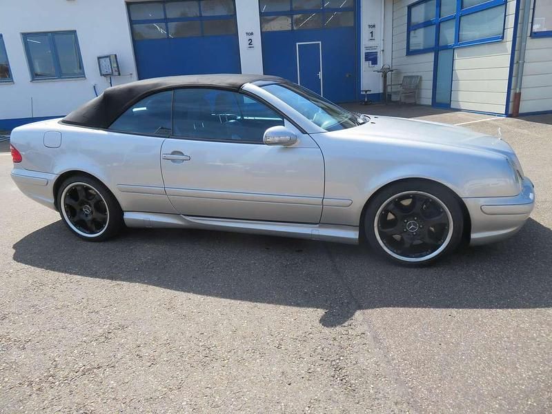Gebraucht Mercedes CLK55 AMG Avantgarde 360 PS (264 kW) 1999 Silber Cabrio