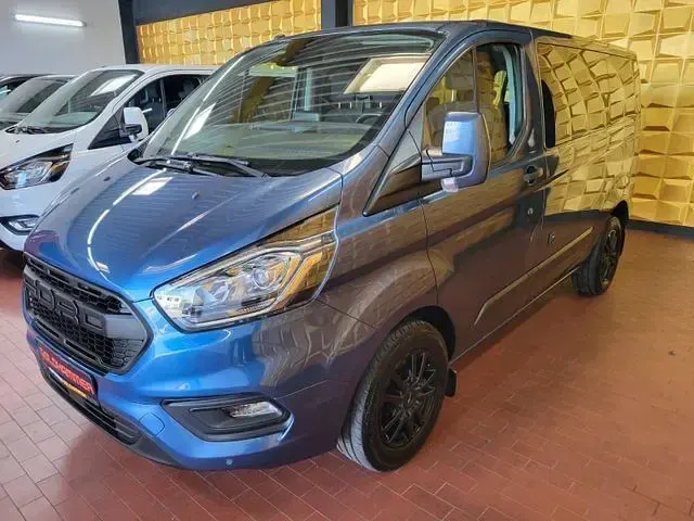 Usata Ford Transit Custom 131 CV (96 kW) 2018 Blu Monovolume