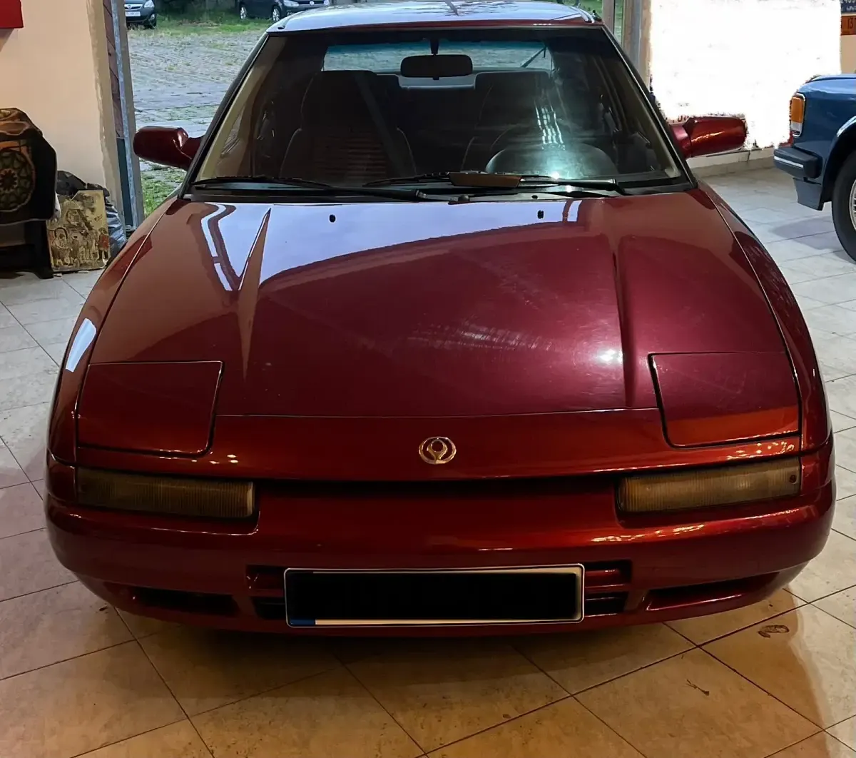 Gebraucht Mazda 323F 88 PS (64 kW) 1994 Rot Kleinwagen