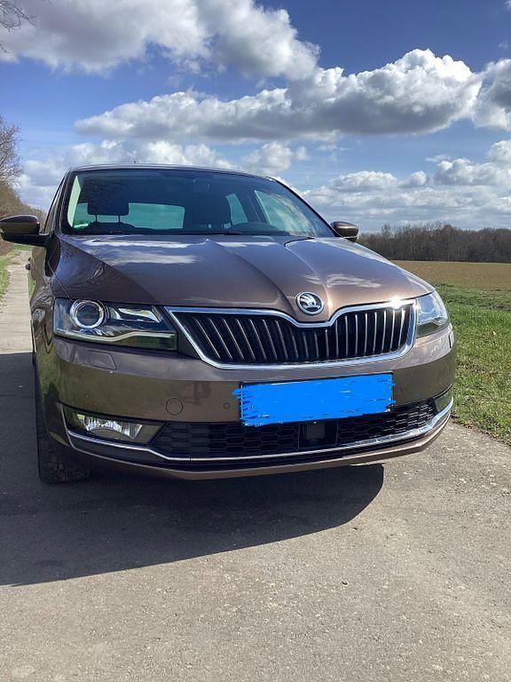 Gebraucht Skoda Rapid Clever 95 PS (69 kW) 2018 Braun Kleinwagen