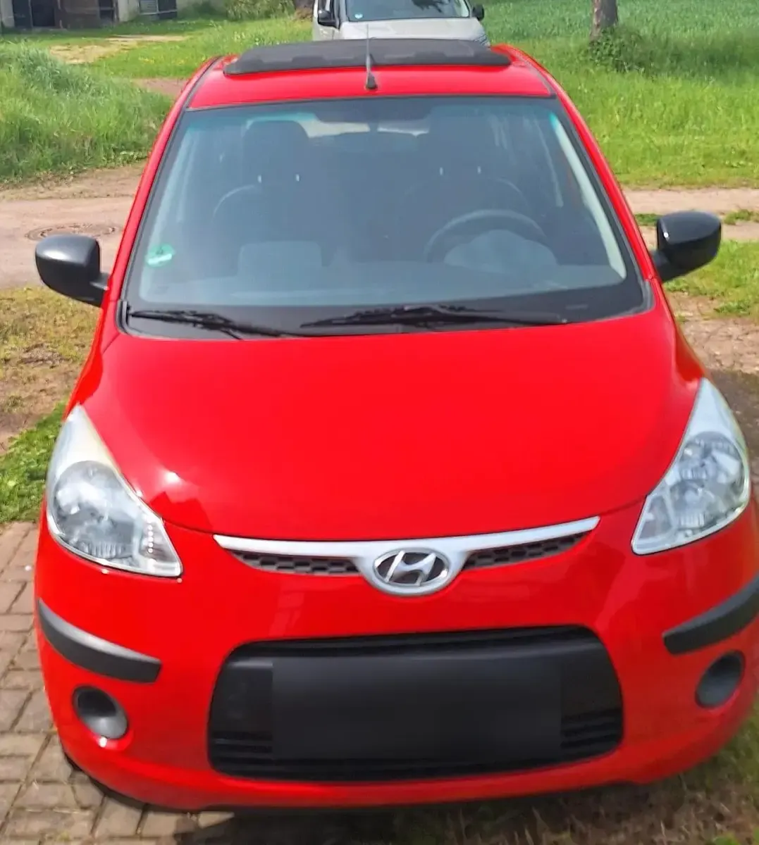 Gebraucht Hyundai i10 66 PS (48 kW) 2010 Rot Kleinwagen