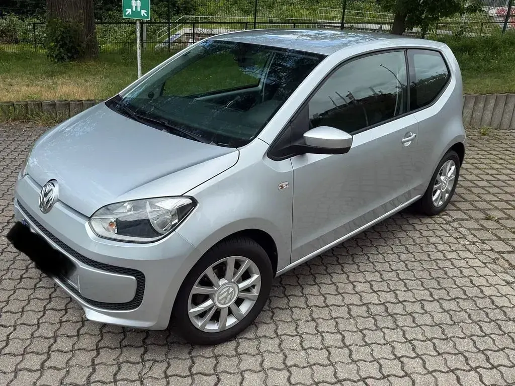 Gebraucht VW up! 60 PS (44 kW) 2014 Silber Kleinwagen