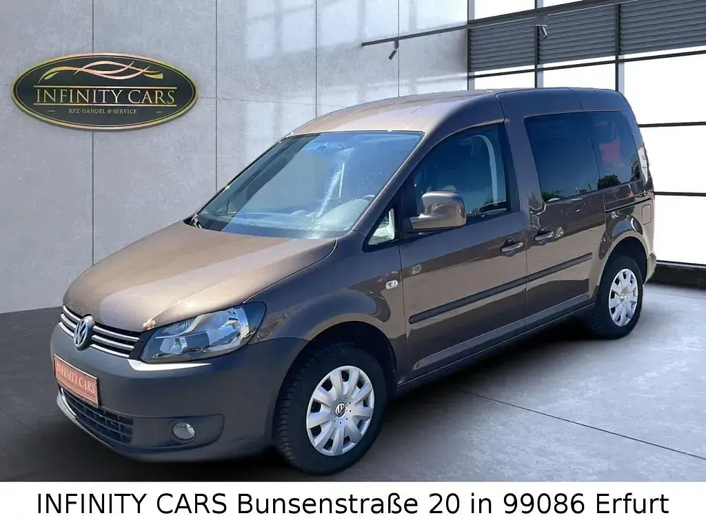 Gebraucht VW Caddy Trendline 102 PS (75 kW) 2012 Braun Van / Kleinbus