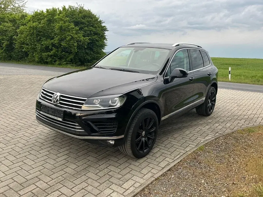 Gebraucht VW Touareg Terrain Tech 262 PS (192 kW) 2017 Schwarz SUV