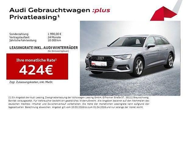 Gebraucht Audi A6 Advanced 299 PS (219 kW) 2025 Florettsilber metallic Kombi