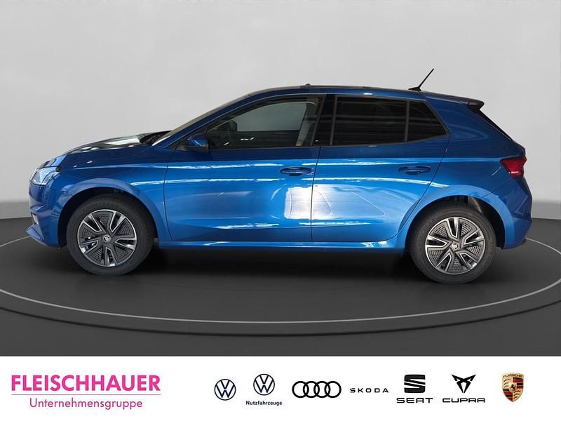 Neu Skoda Fabia Selection 116 PS (85 kW) 2026 Blau Limousine