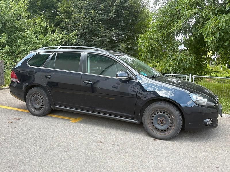Schwarz Gebraucht 2011 VW Golf VI Kombi | 2.400 € (Superpreis) - Bild 1/4