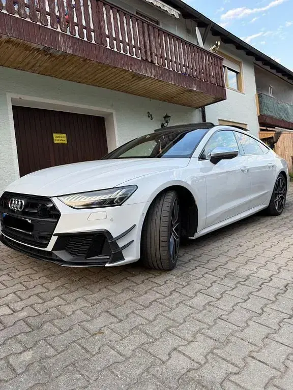 Gebraucht Audi S7 Basis 349 PS (256 kW) 2021 Weiß Kleinwagen