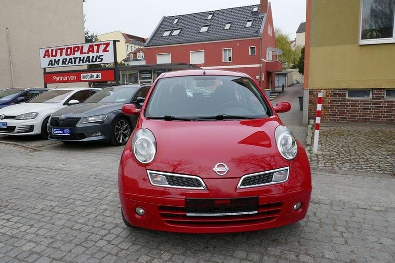Gebraucht Nissan Micra Acenta 80 PS (58 kW) 2007 Rot Limousine