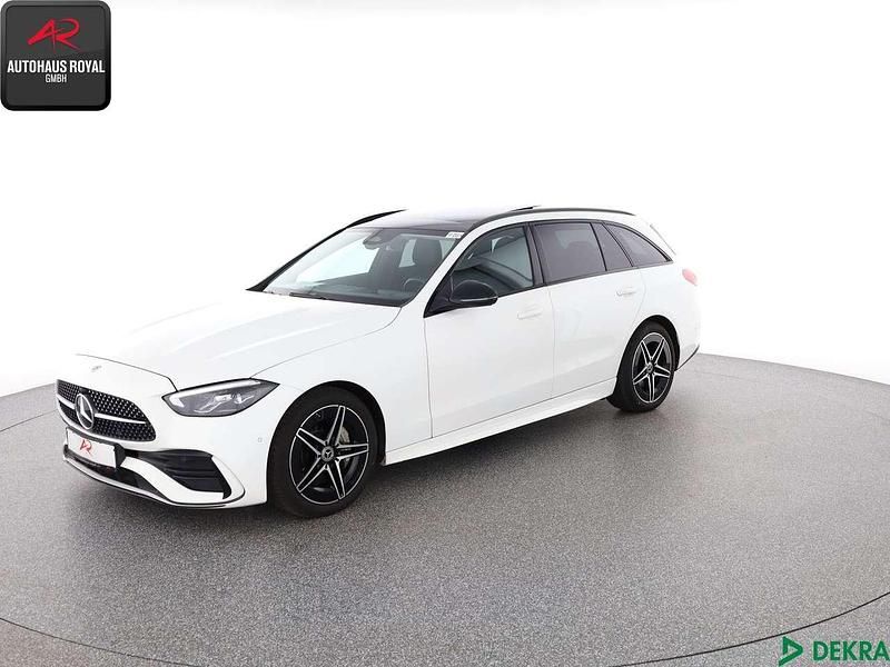 Polarweiss Gebraucht 2022 Mercedes C200 AMG Kombi | 36.880 € (Etwas zu teuer) - Bild 1/4
