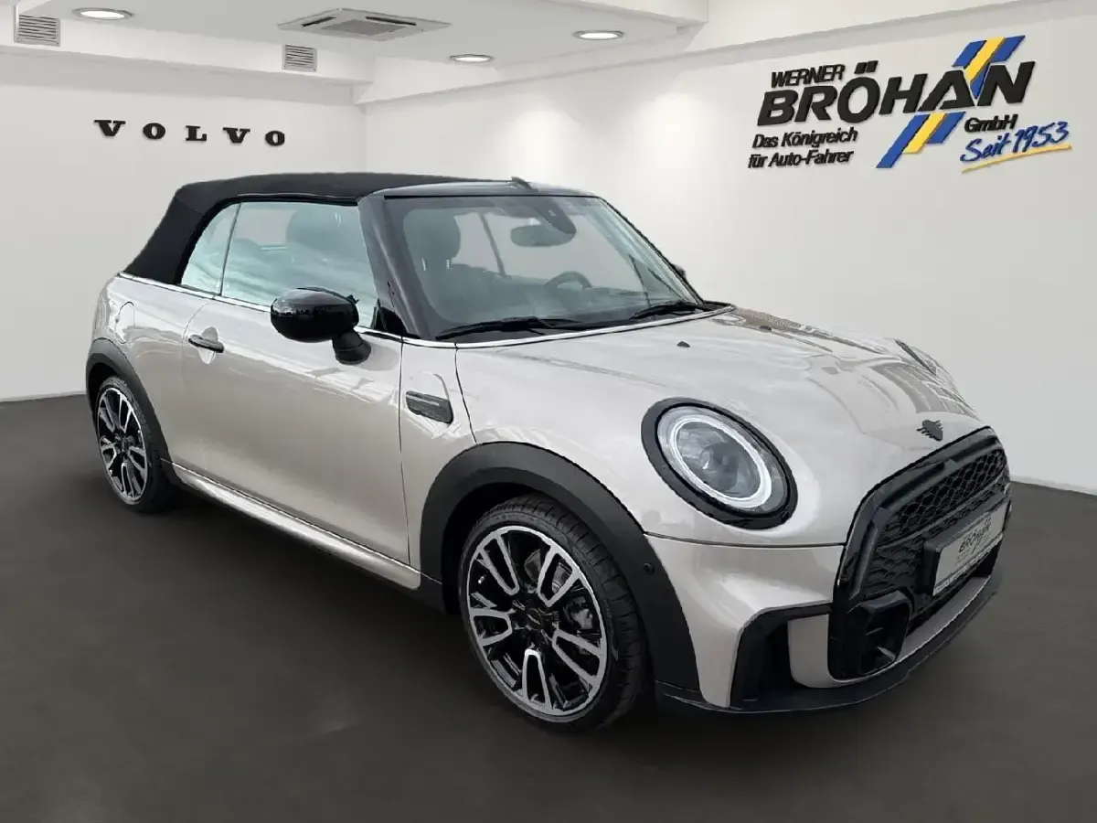 Gebraucht Mini John Cooper Works Cabriolet 136 PS (100 kW) 2022 Rooftop grey metallic Cabrio