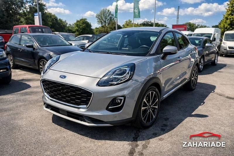 Silber Gebraucht 2021 Ford Puma Titanium Limousine | 12.890 € (Fairer Preis) - Bild 1/4