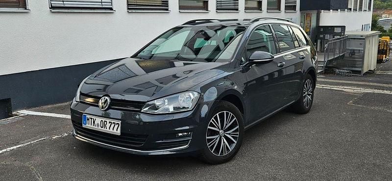 Grau Gebraucht 2017 VW Golf VII Allstar Kombi | 7.800 € (Superpreis) - Bild 1/4