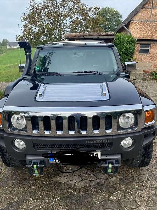 Schwarz Gebraucht 2006 Hummer H3 SUV | 12.500 € (Superpreis) - Bild 1/4