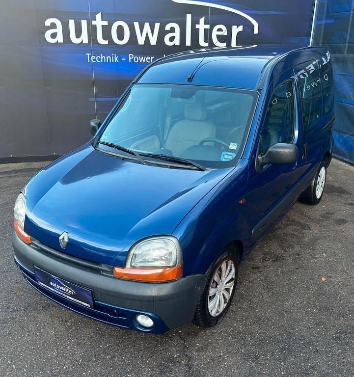 Gebraucht Renault Kangoo 75 PS (55 kW) 2002 Blau Van / Kleinbus