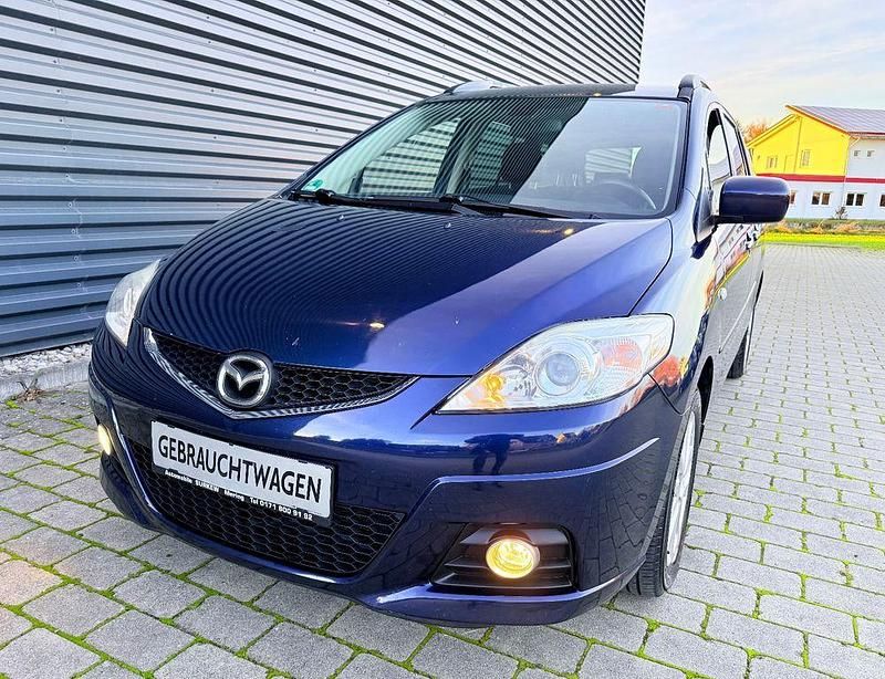 Stormy blue Gebraucht 2008 Mazda 5 Exclusive Van / Kleinbus | 3.490 € (Fairer Preis) - Bild 1/4