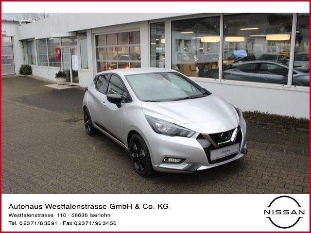 Silber Gebraucht 2022 Nissan Micra Kleinwagen | 17.900 € (Etwas zu teuer) - Bild 1/4