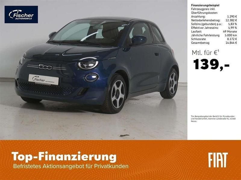 Grün Gebraucht 2023 Fiat 500e Action Kleinwagen | 12.980 € (Superpreis) - Bild 1/4