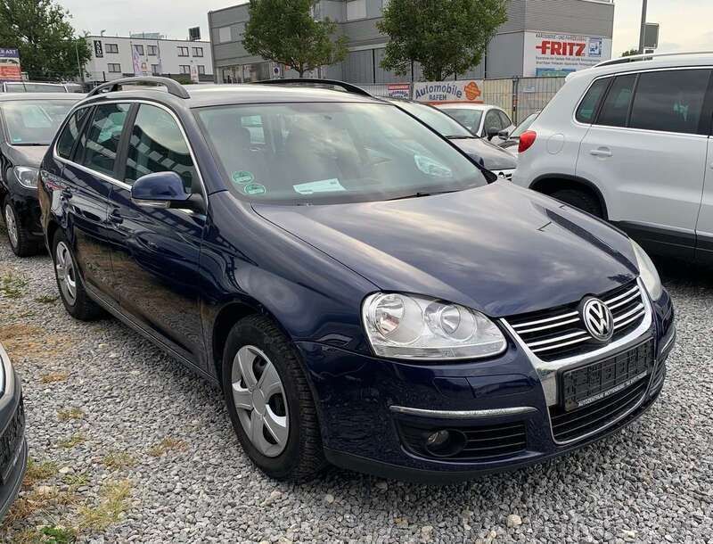Blau Gebraucht 2008 VW Golf VI Kombi | 1.799 € (Superpreis) - Bild 1/4