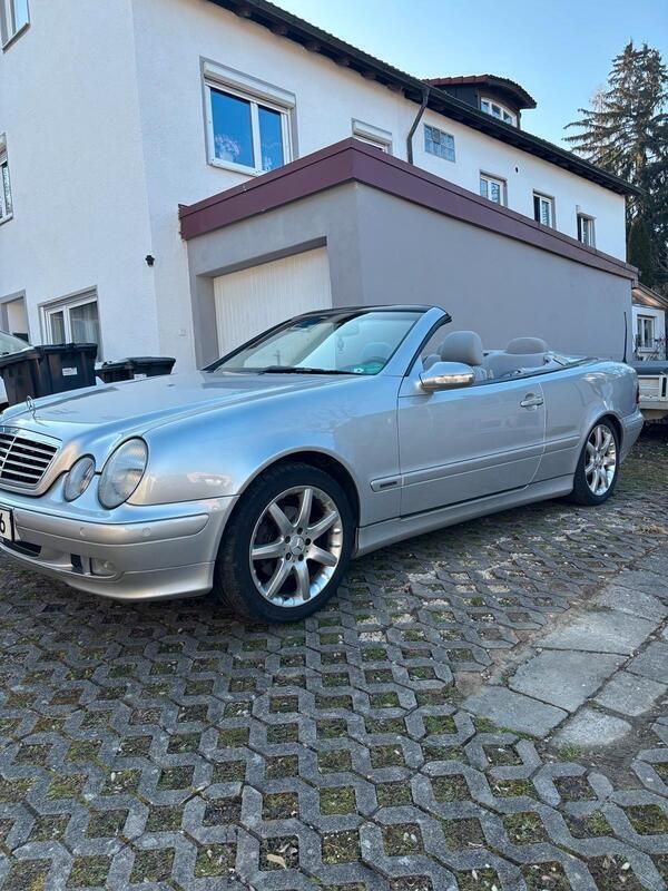 Silber Gebraucht 1999 Mercedes CLK200 Elegance Cabrio | 4.999 € (Superpreis) - Bild 1/4