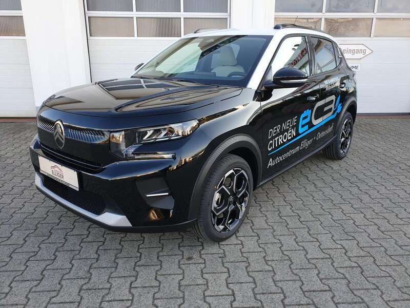 Schwarz (lackierung schwarz perla nera/typ aussenverkl) Gebraucht 2025 Citroën e-C3 Kleinwagen | 28.490 € (Fairer Preis) - Bild 1/4