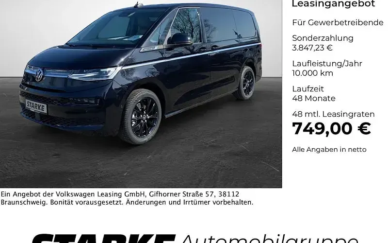 Ny VW Multivan 245 HK (180 kW) 2026 Grå MPV