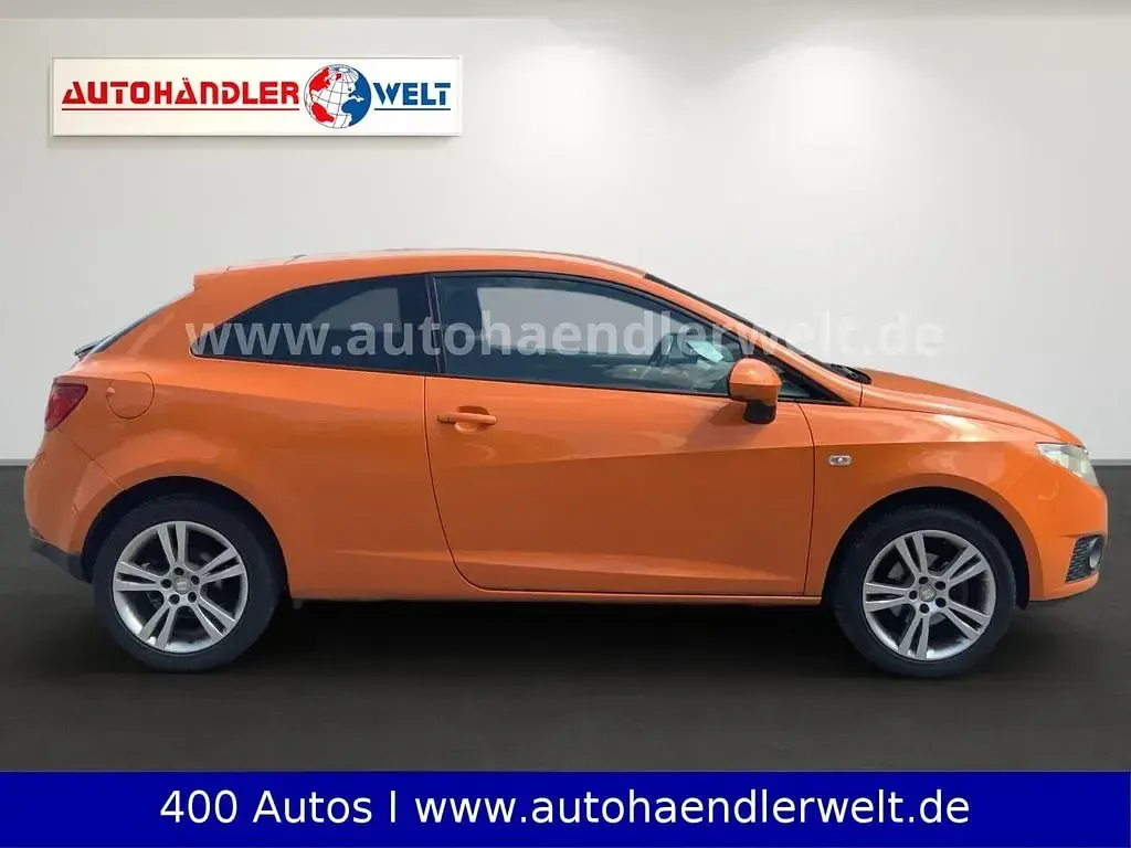 Gebraucht Seat Ibiza SC Stylance 105 PS (77 kW) 2010 Orange Kleinwagen