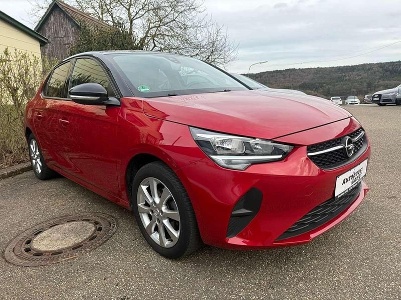 Gebraucht Opel Corsa Edition 75 PS (55 kW) 2021 Chili rot/kardio rot Kleinwagen