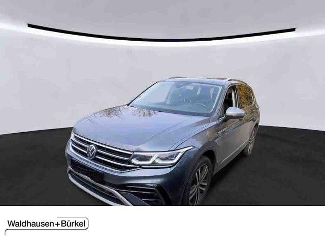 Platinum grey (grau) Gebraucht 2022 VW Tiguan Allspace Elegance SUV | 35.500 € (Fairer Preis) - Bild 1/4