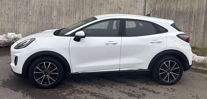Gebraucht Ford Puma Titanium 125 PS (91 kW) 2021 Frost weiß SUV