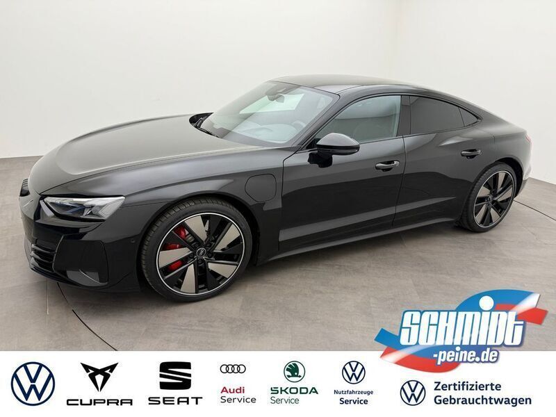 Black metallic Gebraucht 2021 Audi RS e-tron GT Sport Limousine | 65.900 € (Teuer) - Bild 1/4