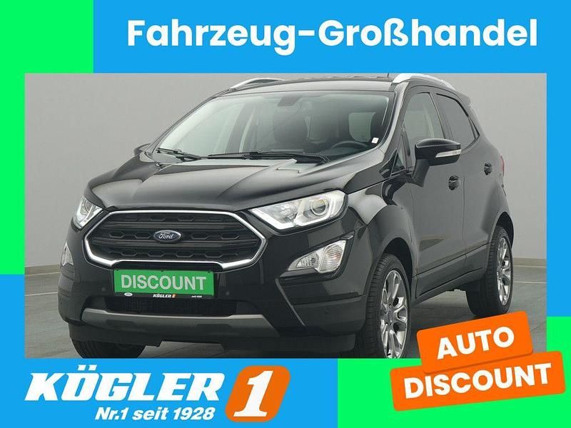 Gebraucht Ford Ecosport Titanium 125 PS (91 kW) 2018 Iridium schwarz SUV