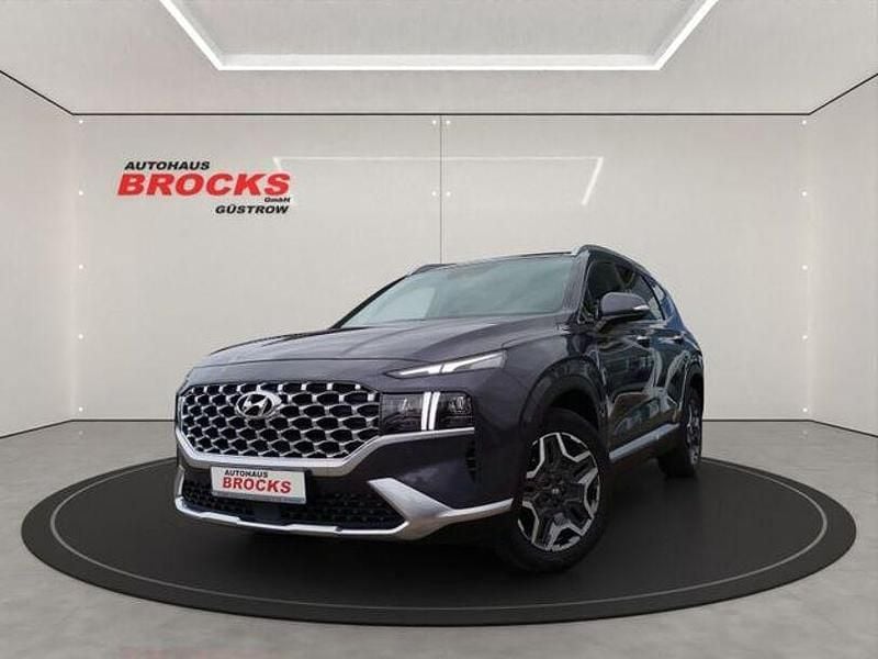 Gebraucht Hyundai Santa Fe Prime 179 PS (131 kW) 2021 Blau SUV