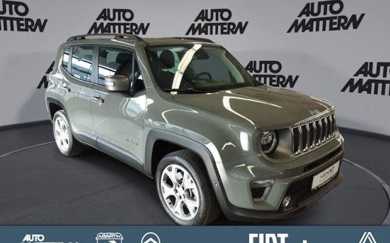 Grau Gebraucht 2021 Jeep Renegade Limited SUV | 22.980 € (Superpreis) - Bild 1/4