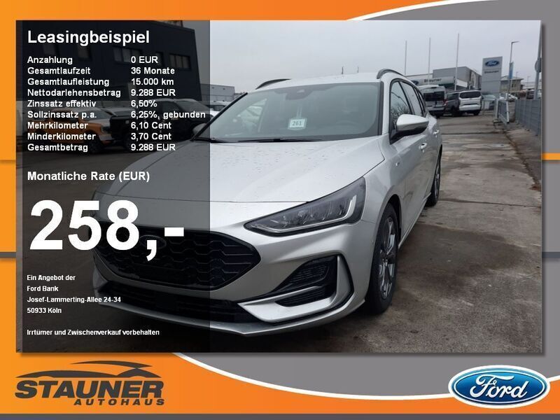 Moondustsilver Neu 2025 Ford Focus ST-Line X Kombi | 30.980 € (Fairer Preis) - Bild 1/4