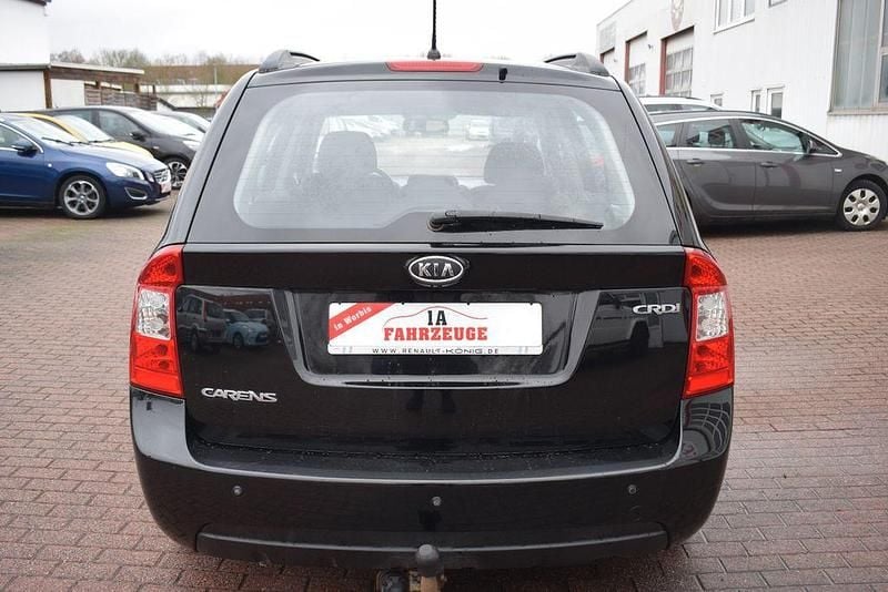 Gebraucht Kia Carens EX 140 PS (102 kW) 2009 Schwarz Van / Kleinbus