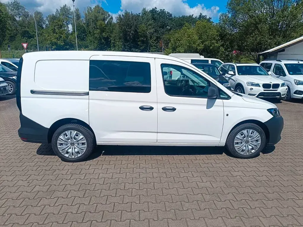 Gebraucht VW Caddy 122 PS (89 kW) 2022 Weiß Van / Kleinbus