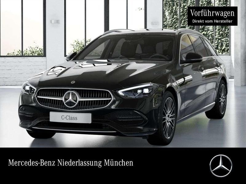 Schwarz Gebraucht 2024 Mercedes C200 AMG Kombi | 41.500 € (Fairer Preis) - Bild 1/4