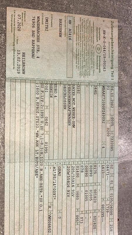 Gebraucht BMW 318 143 PS (105 kW) 2002 Andere farben Limousine