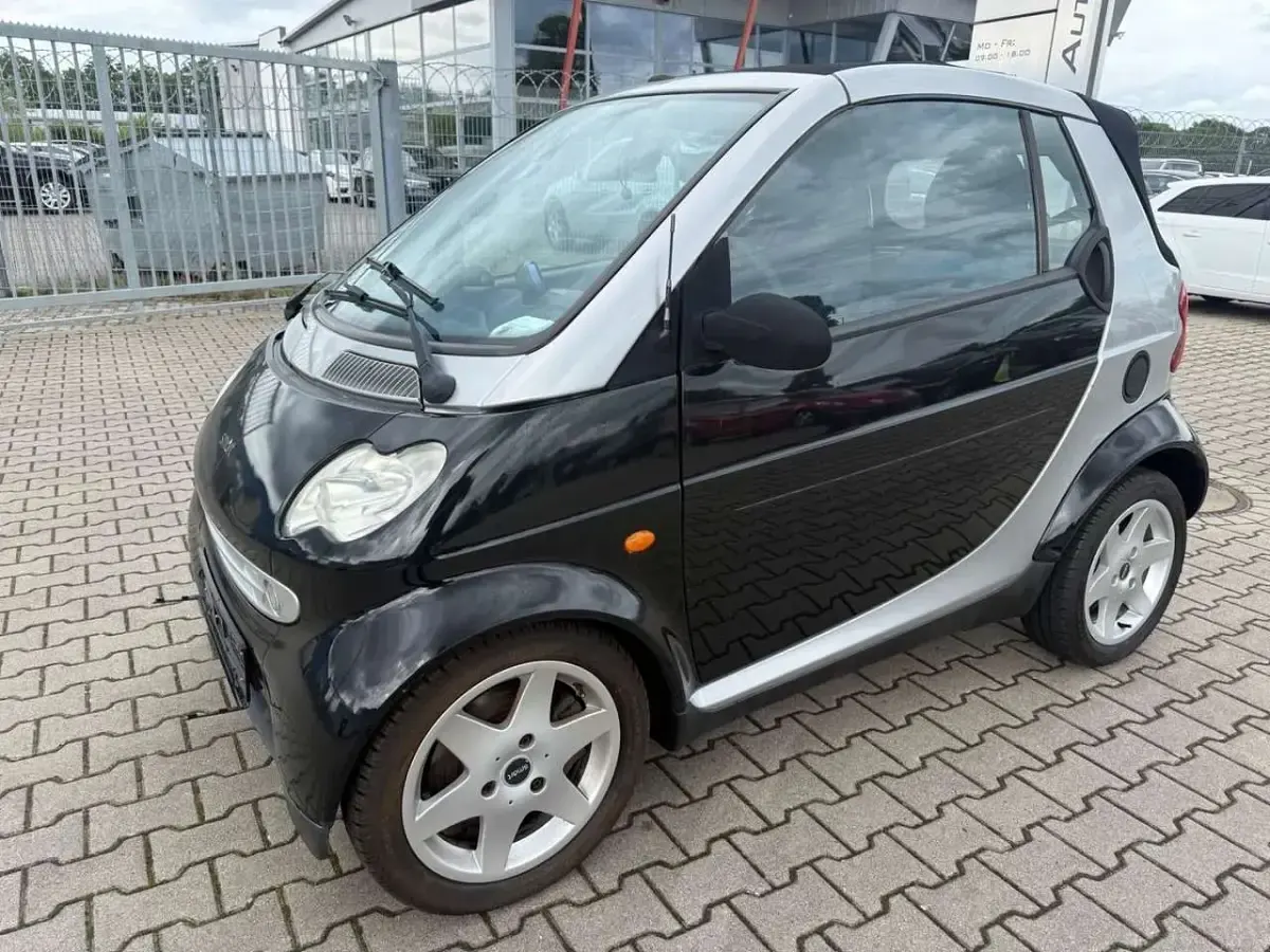 Gebraucht Smart ForTwo Cabrio Passion 54 PS (39 kW) 2000 Schwarz Cabrio