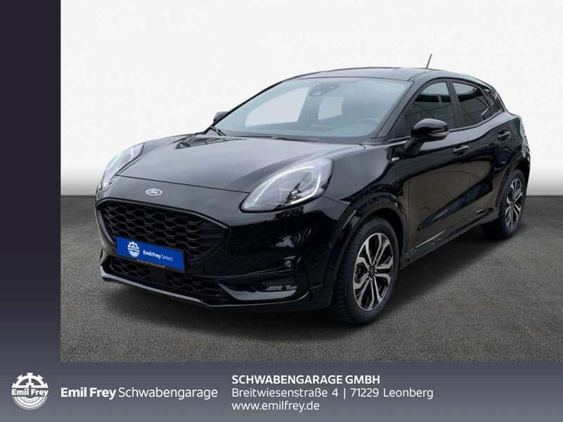 Agate black metallic Gebraucht 2023 Ford Puma ST-Line Coupé | 26.890 € (Etwas zu teuer) - Bild 1/4