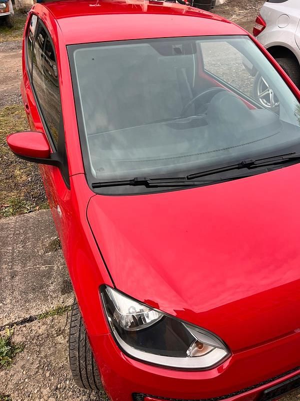 Gebraucht VW up! move up! 60 PS (44 kW) 2014 Rot Kleinwagen