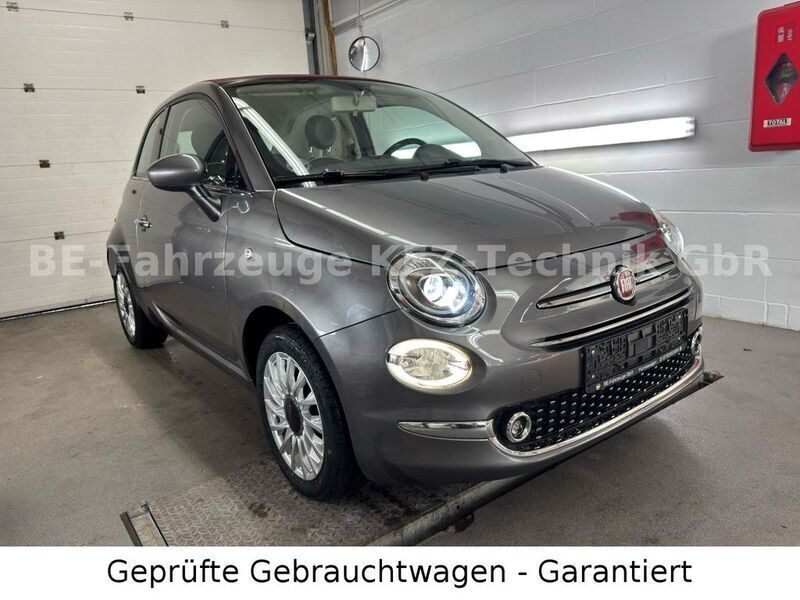 Grau Gebraucht 2016 Fiat 500C Lounge Cabrio | 8.500 € (Fairer Preis) - Bild 1/4