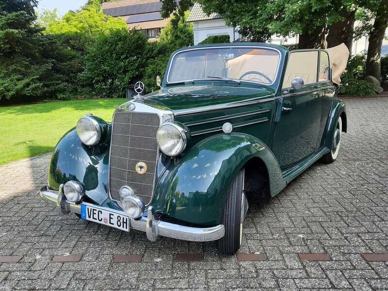 Grün Gebraucht 1950 Mercedes 170S Limousine | 102.000 € - Bild 1/4