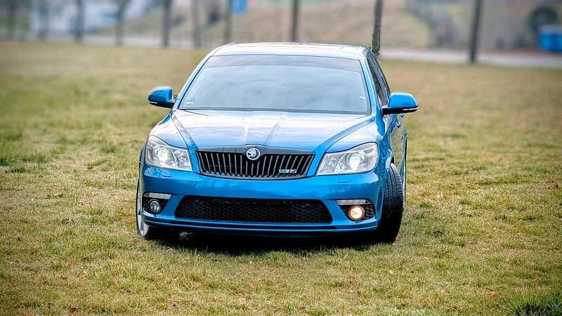 Gebraucht Skoda Octavia vRS 170 PS (125 kW) 2011 Blau Kombi