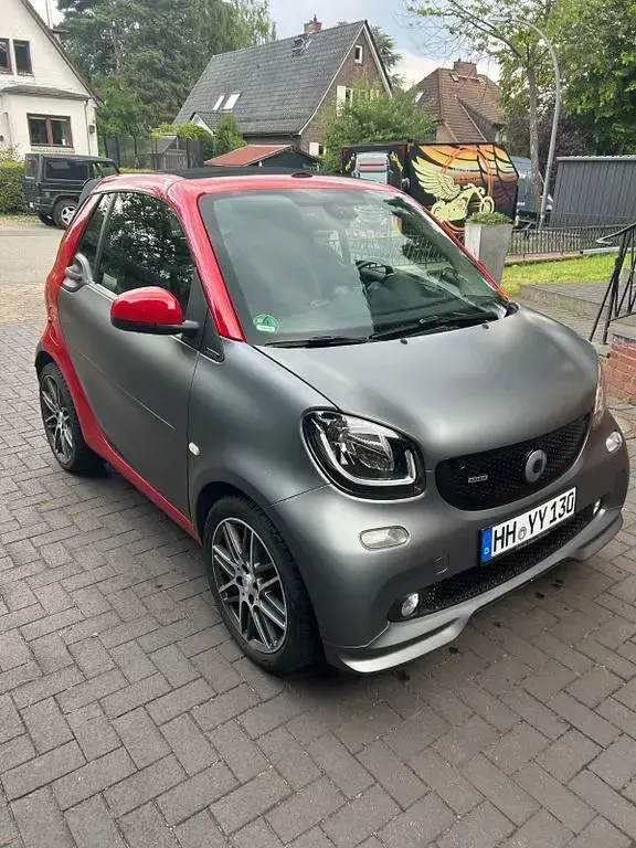 Gebraucht Smart ForTwo Cabrio Brabus Xclusive 109 PS (80 kW) 2016 Grau Cabrio