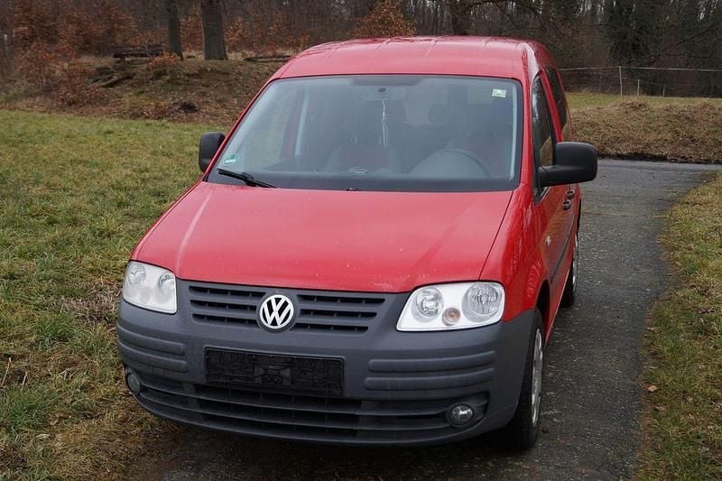 Gebraucht VW Caddy Life 105 PS (77 kW) 2007 Rot Van / Kleinbus