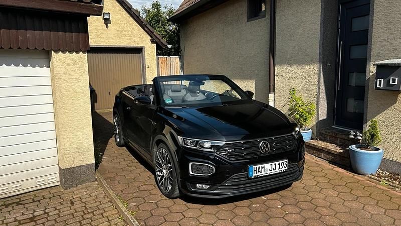Gebraucht VW T-Roc Cabriolet 150 PS (110 kW) 2020 Schwarz Cabrio