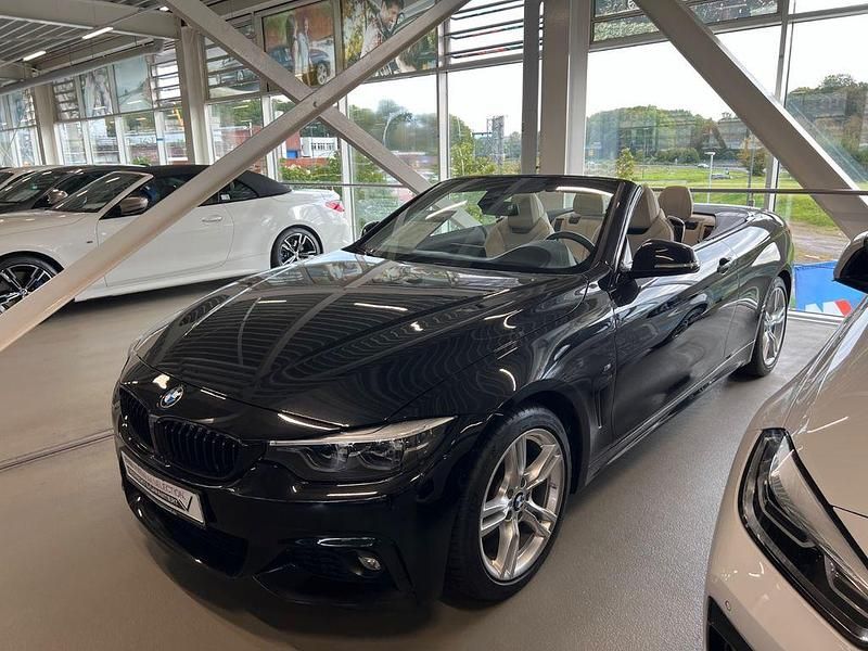 Schwarz Gebraucht 2019 BMW 430 Cabriolet M Sport Cabrio | 38.000 € - Bild 1/4